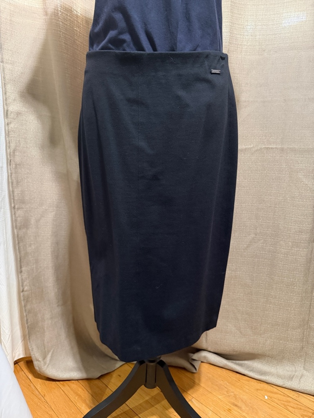 Classic Black Pencil Skirt - Women's Tailored Skirt